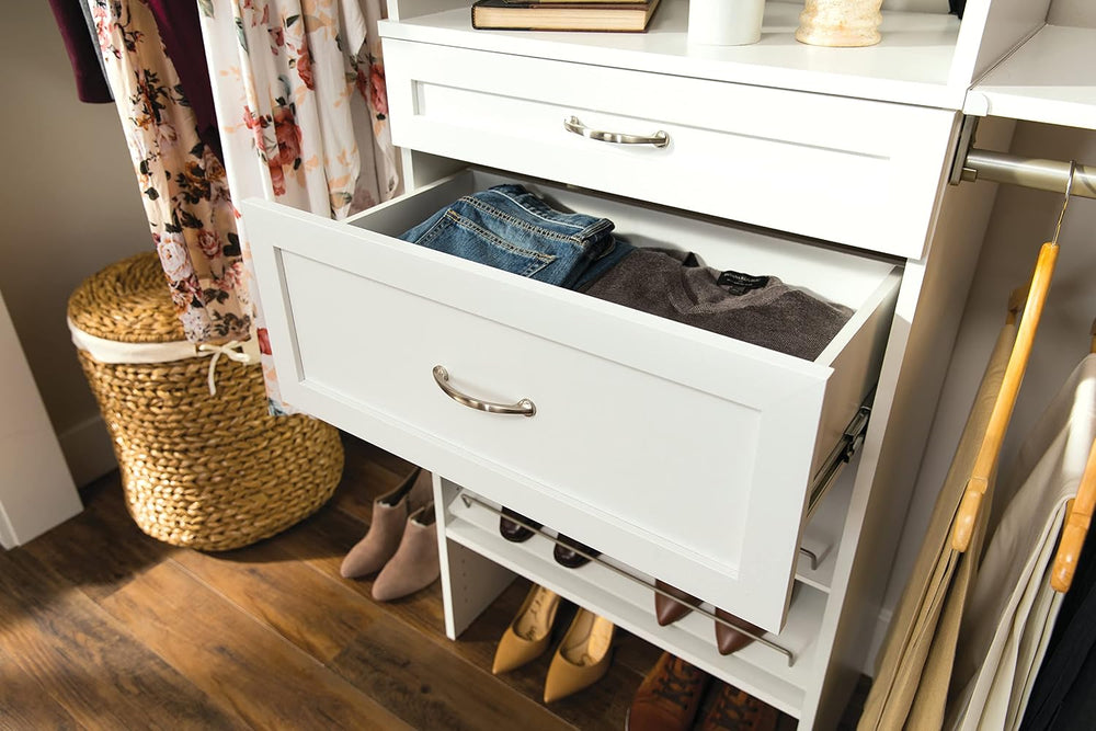 ClosetMaid SuiteSymphony Wood Closet Drawer, Storage Tower Add On Accessory, ...