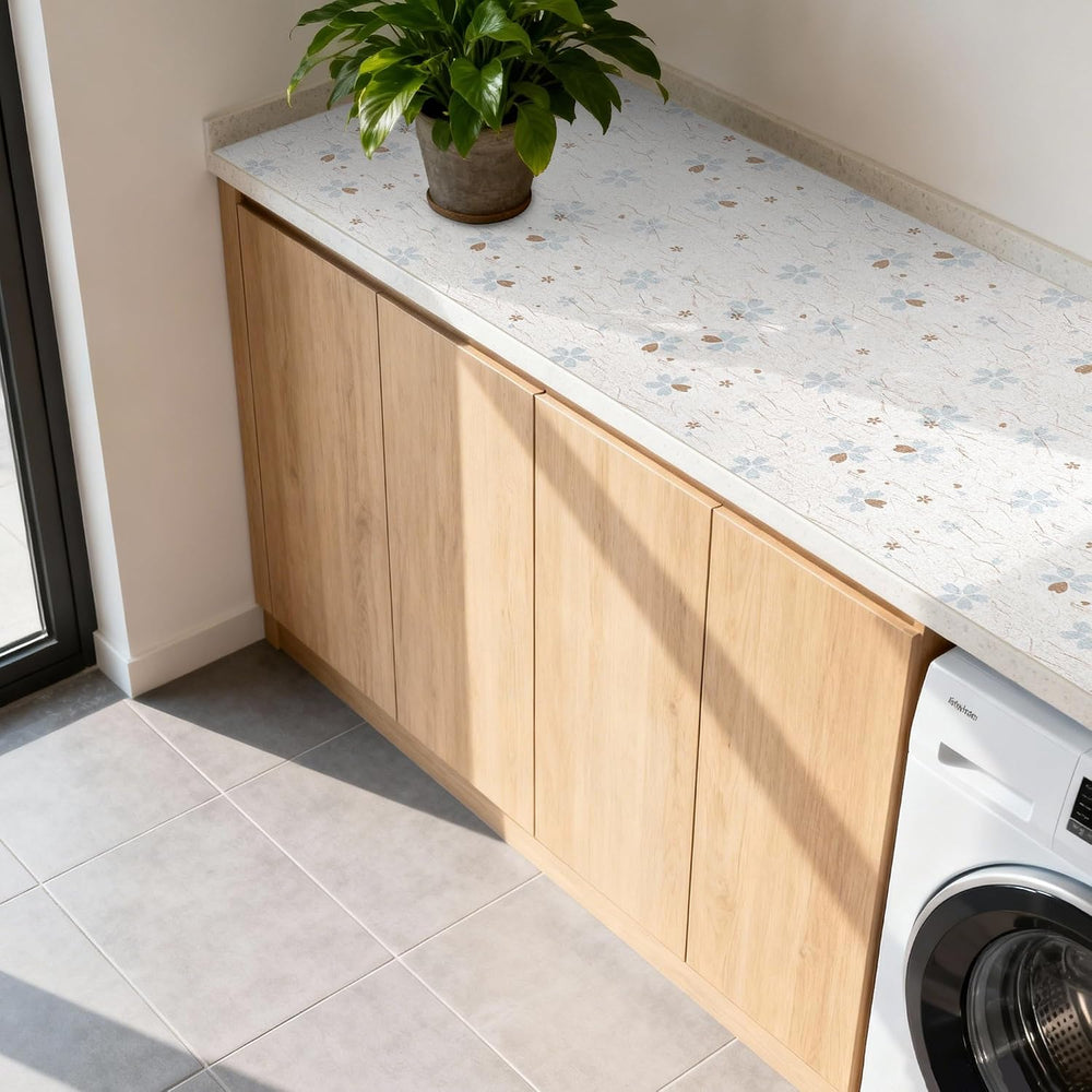 RAY STAR 12X120 Inch Shelf Liner for Kitchen Cabinets, Non-Adhesive Cabinet L...