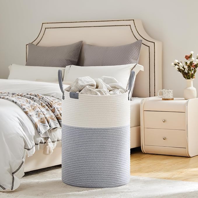 VIPOSCO Tall Laundry Basket, Large Dirty Clothes Hamper