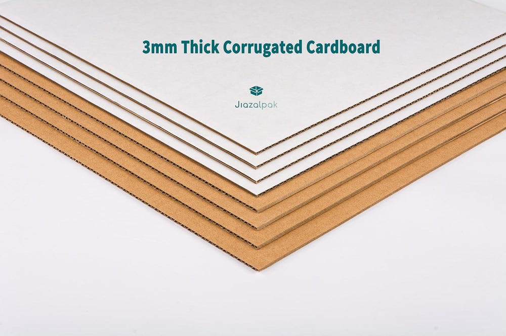 12-inch Vinyl Record Shipping Boxes, 12.8x12.8x1 inch, 25-Pack