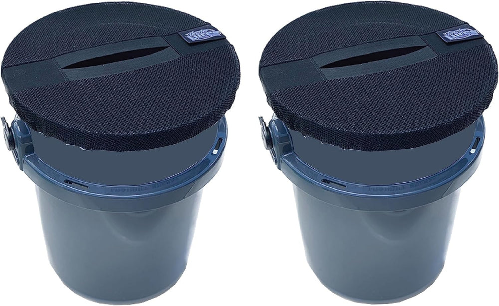Bucket Cover - 5 Gallon Trash Can Cover Converter for Boat Buckets - Fishing ...