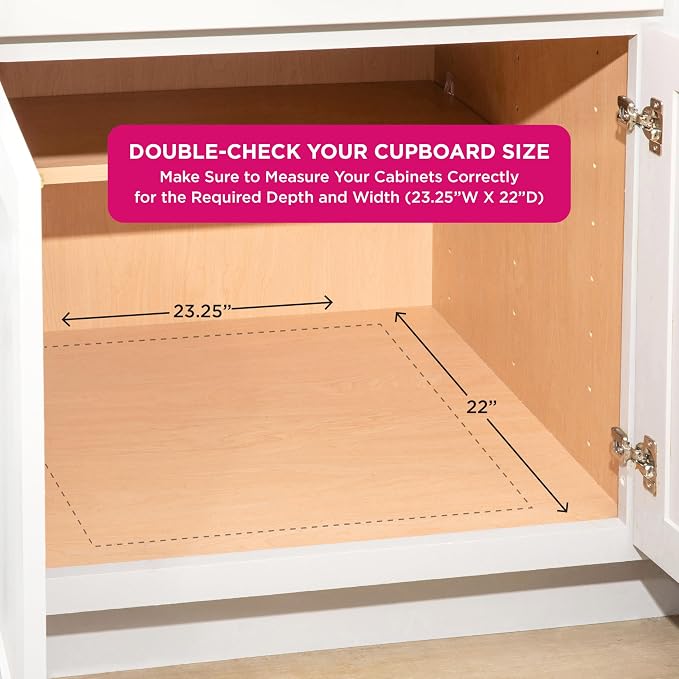 HOLDN’ STORAGE Heavy-Duty Premium Collection Pull Out Cabinet Organizer