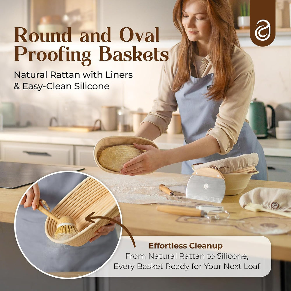 Sourdough Starter Kit with Dutch Oven and Scale - Complete Sourdough Kit with...