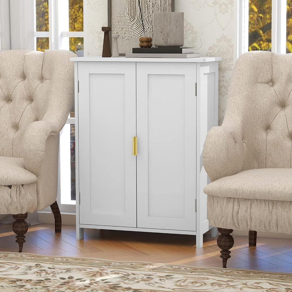 TaoHFE White Bathroom Storage Cabinet,Bathroom Cabinets Freestanding