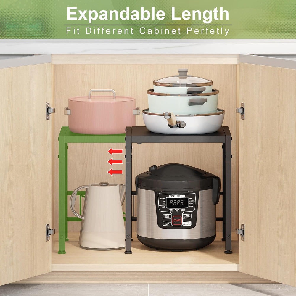 Expandable-Metal-Storage-Shelves-For-Pantry Kitchen Garage, 120lbs Heavy Duty...