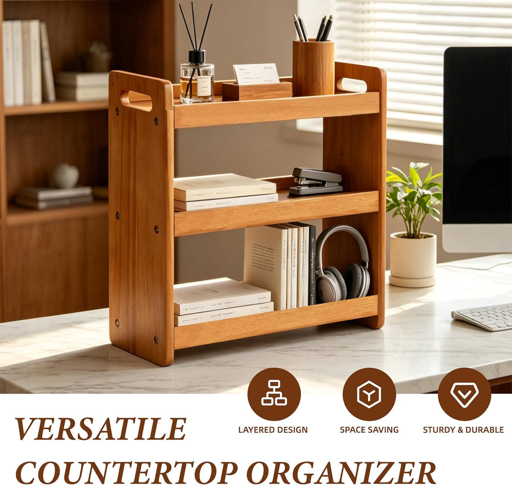 Bathroom Counter Organizer, 3 Tier Bathroom Countertop Organizer, Bathroom Co...