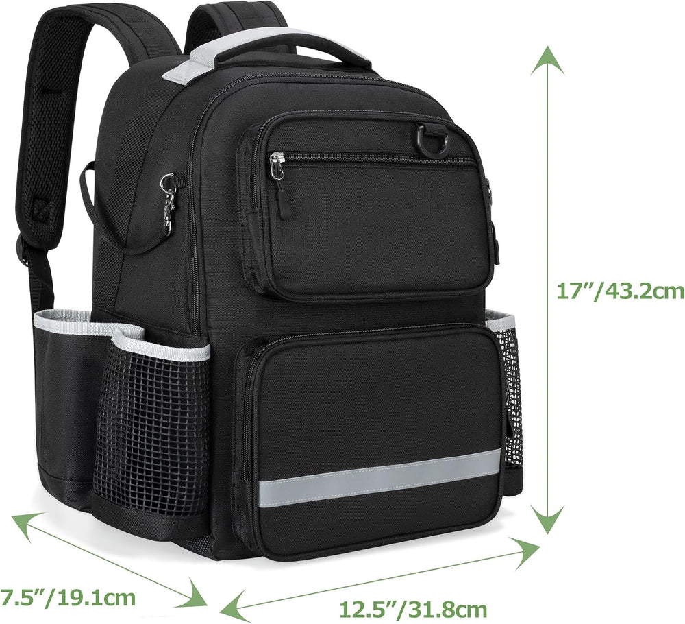 HODRANT Cleaning Backpack with Bottom Plate & Waterproof Bottom