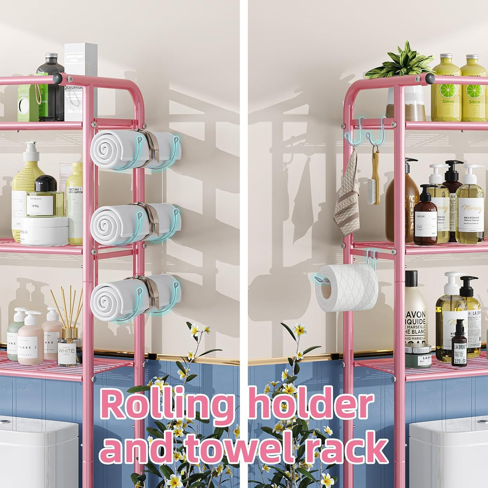 Simple Trending 3 Tier Over The Toilet Rack, Shelf Bathroom, Bathroom Stand O...