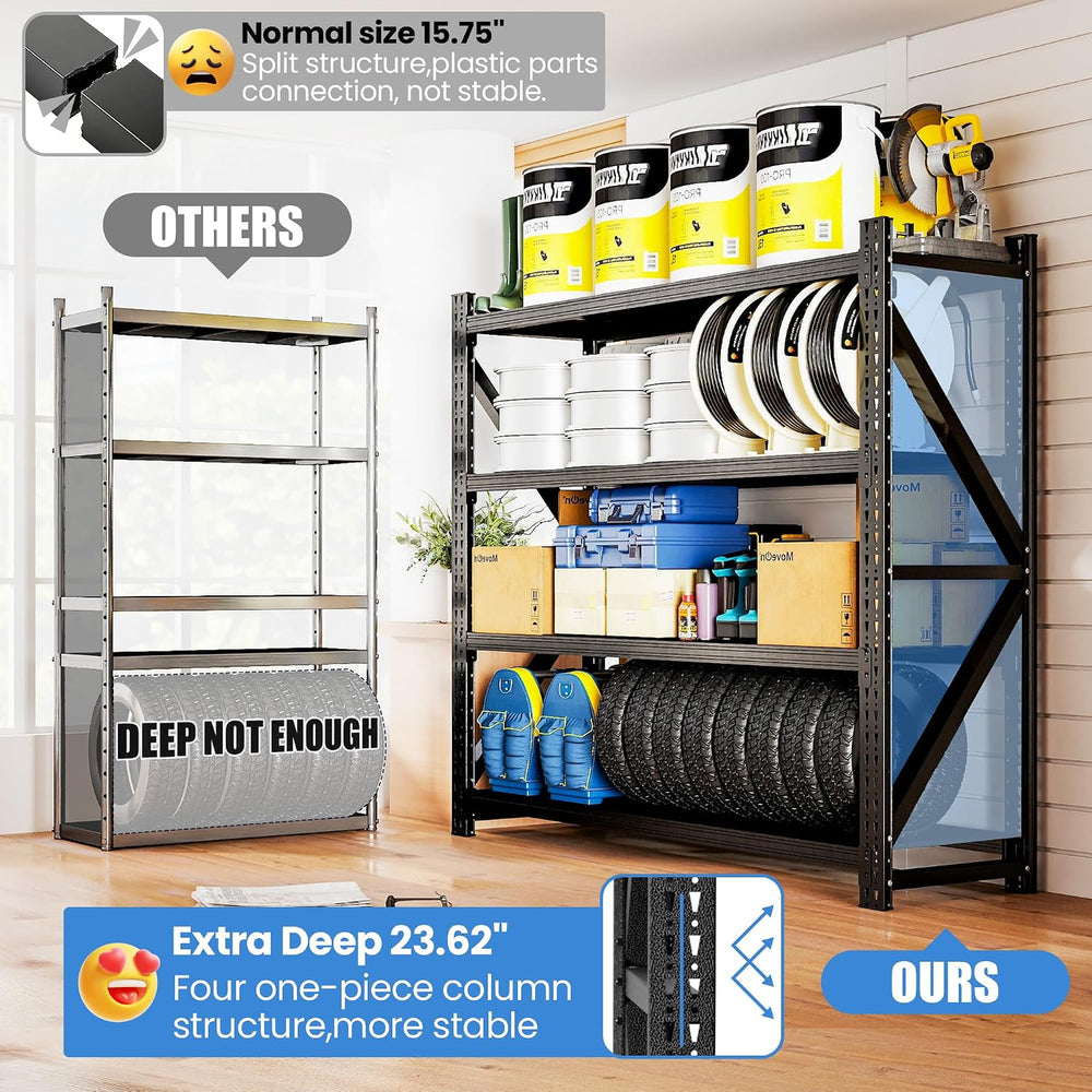 Heavy Duty Metal Shelving Units, Garage Shelves & Storage System