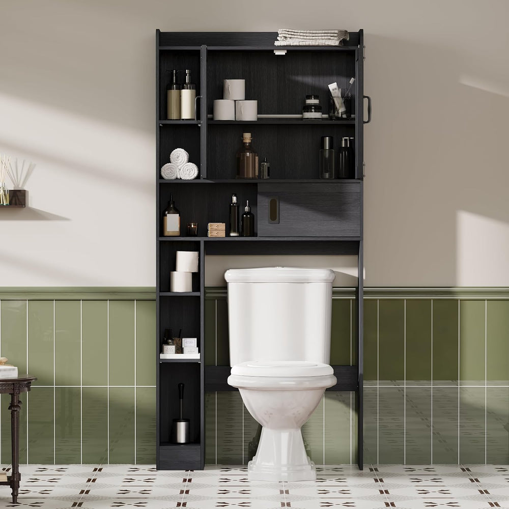 ChooChoo Over The Toilet Storage Cabinet with Sliding Door