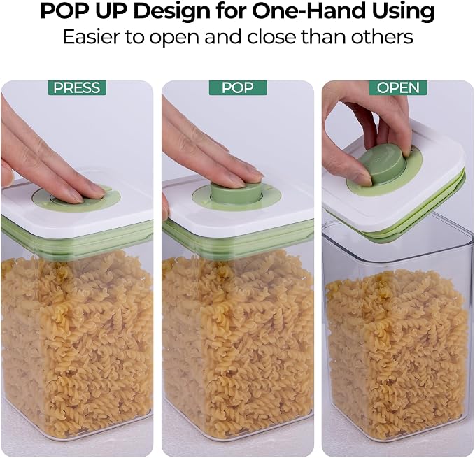 linoroso Pop Airtight Food Storage Containers (Set of 7)