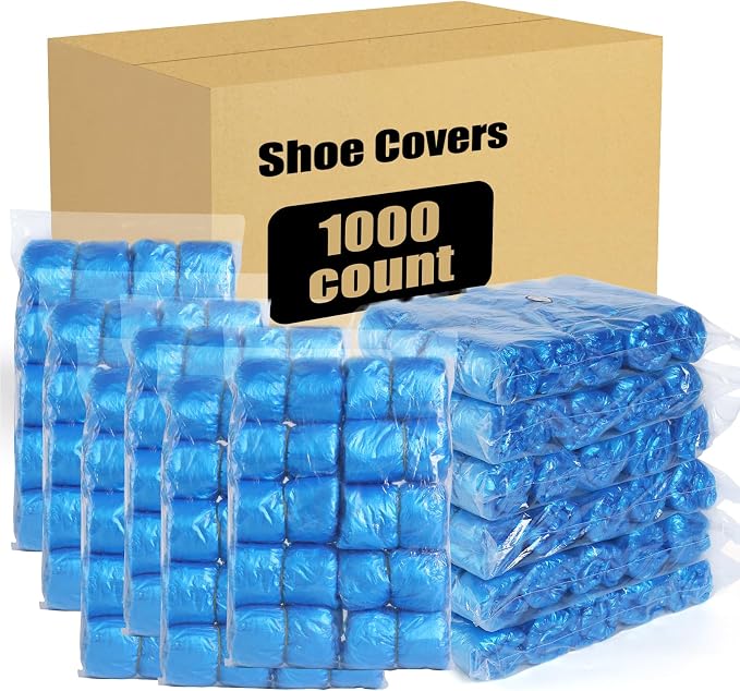 1000 Pcs Shoe Covers Disposable, Reliable Shoe Covers