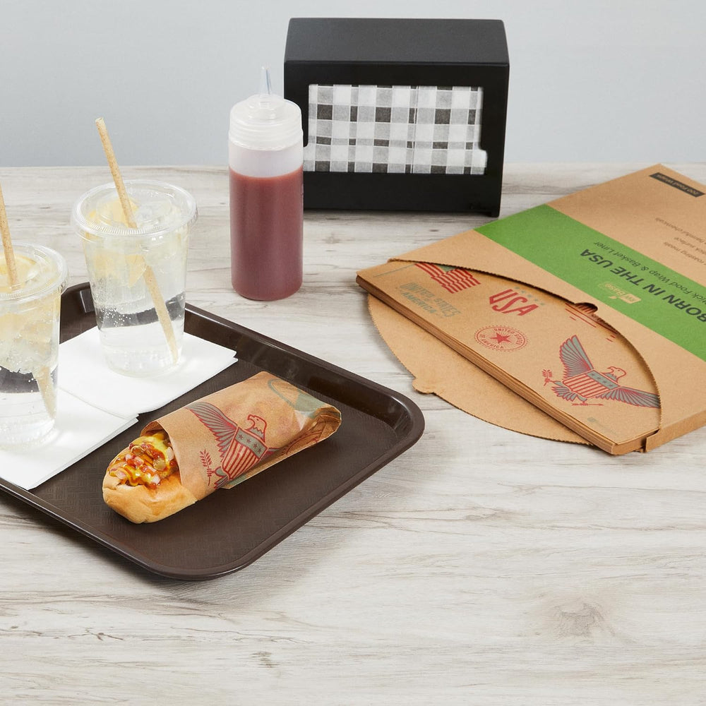 Restaurantware-Chef 101 12 Inch Deli Papers, 200 Born In The USA Sandwich Wra...