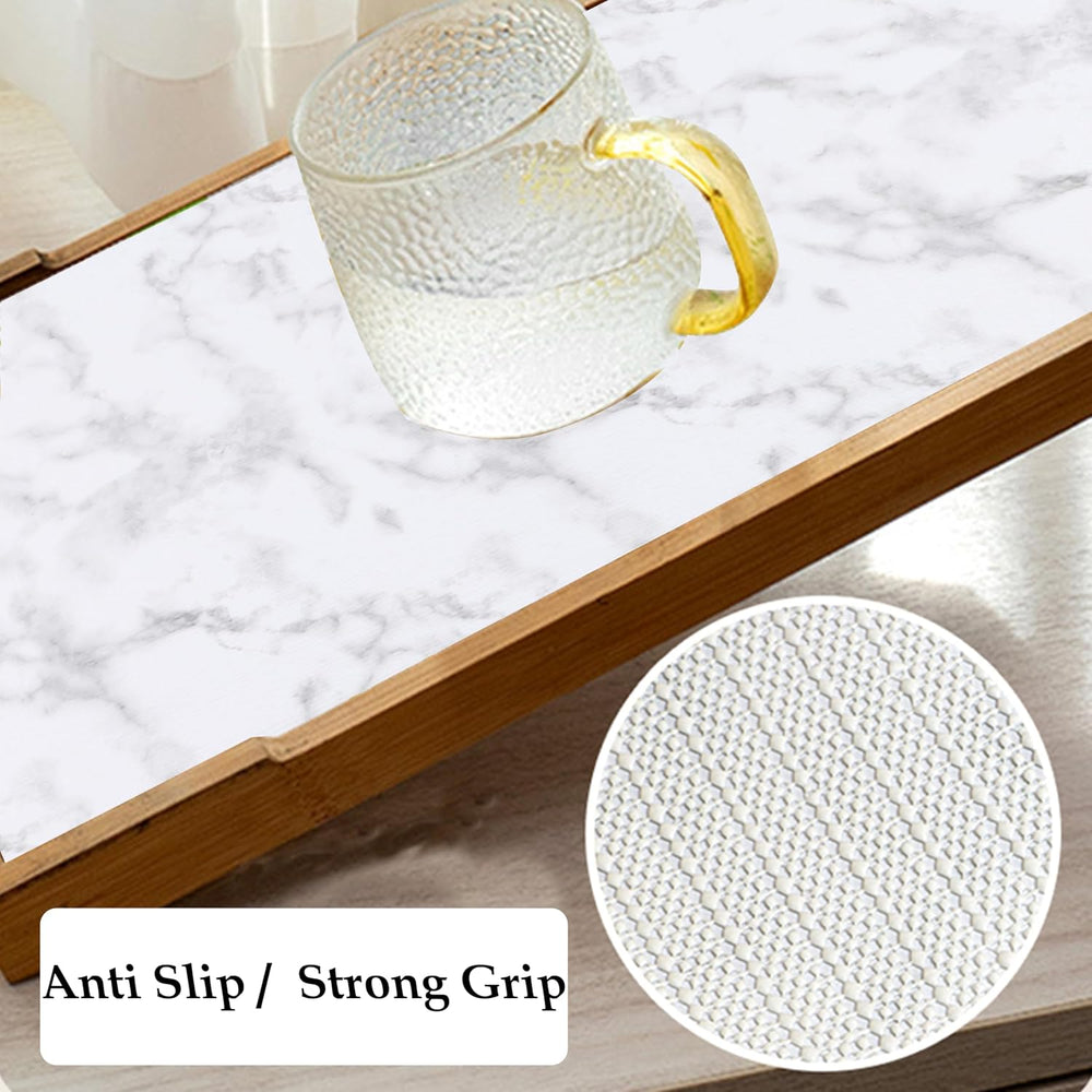 Shelf Liners for Kitchen Cabinets Non Adhesive 20 Inch Wide X 20 Ft Cabinet D...