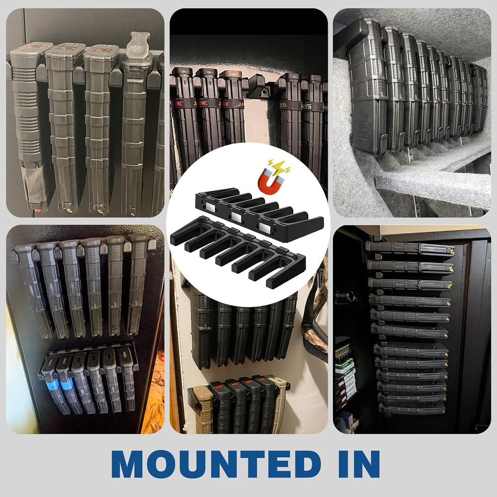 Aoanoko PMAG Rack Wall Mount,Mag Holder|AR Magazine Hodler|Wall Mount Display...