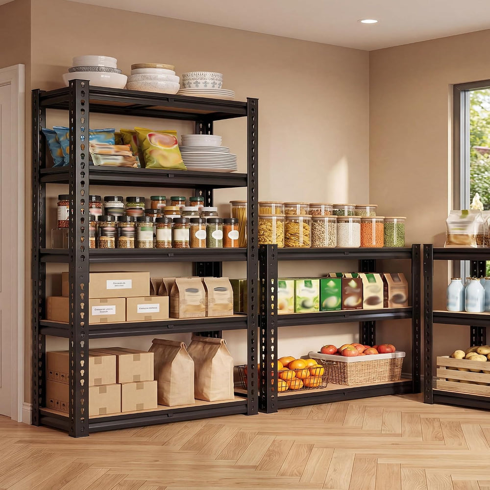Romorgniz 5 Tier Storage Shelves 2050LBS Garage Shelving, Adjustable Shelving...