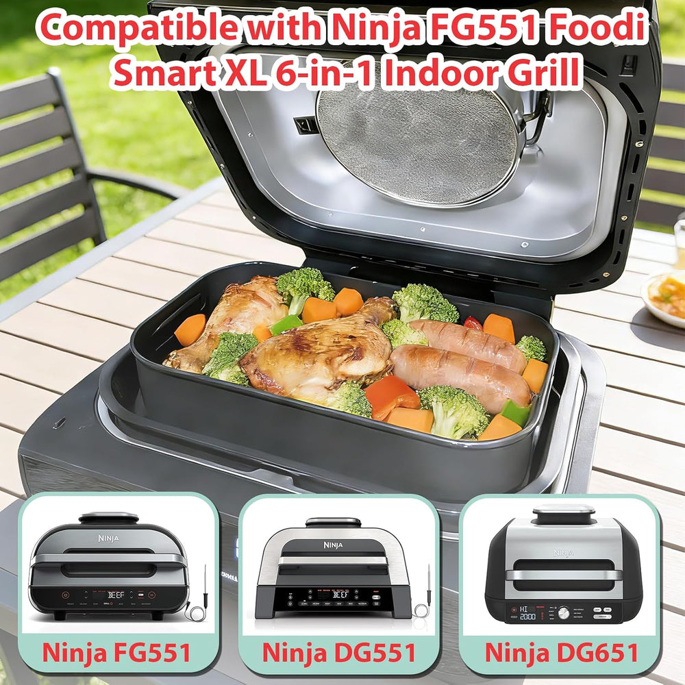 Nonstick Foodi Combo Crisper Basket for Ninja FG551 Foodi Indoor Grill