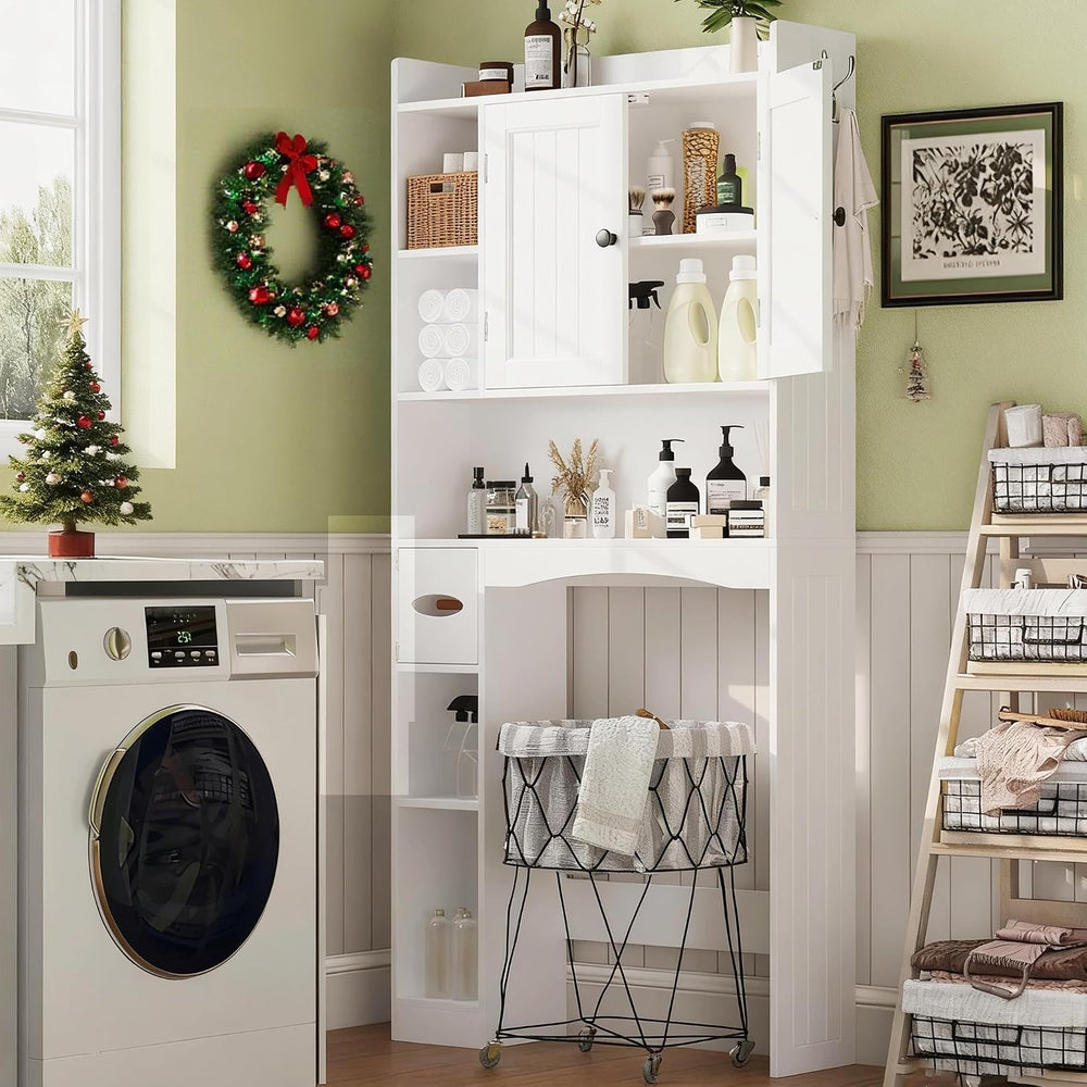 Gizoon 66''H Over The Toilet Storage Cabinet, with Ample Storage Space