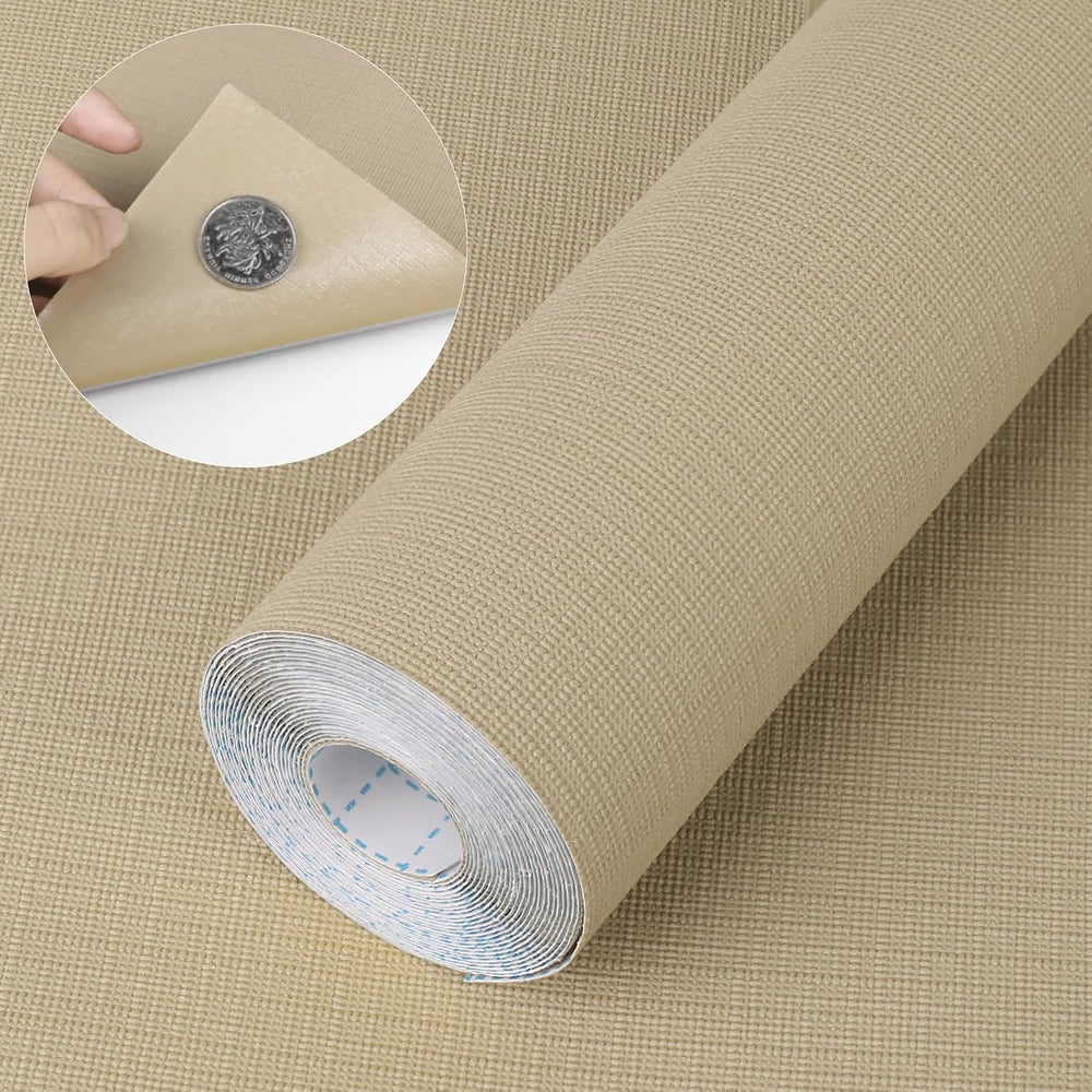 Self Adhesive Shelf Liner, 23.6" x 236.2" Peel and Stick Drawer Lin...