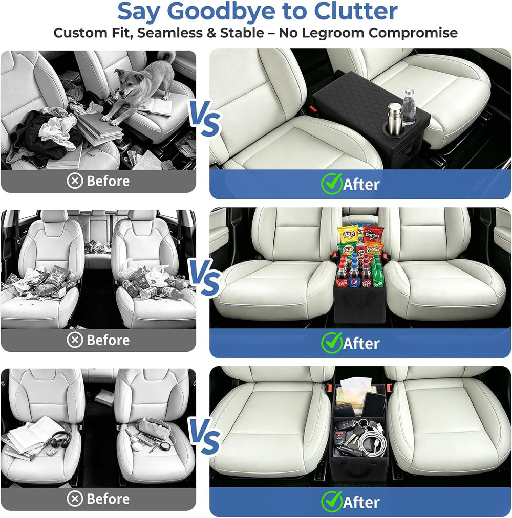 Car Seat Organizer For 2020-2025 Ford Explorer ST/XLT 6 Seater