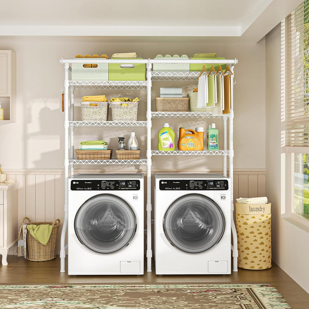 Ulif U13 Over Washer and Dryer Storage Shelves, Laundry Room Standing Shelf