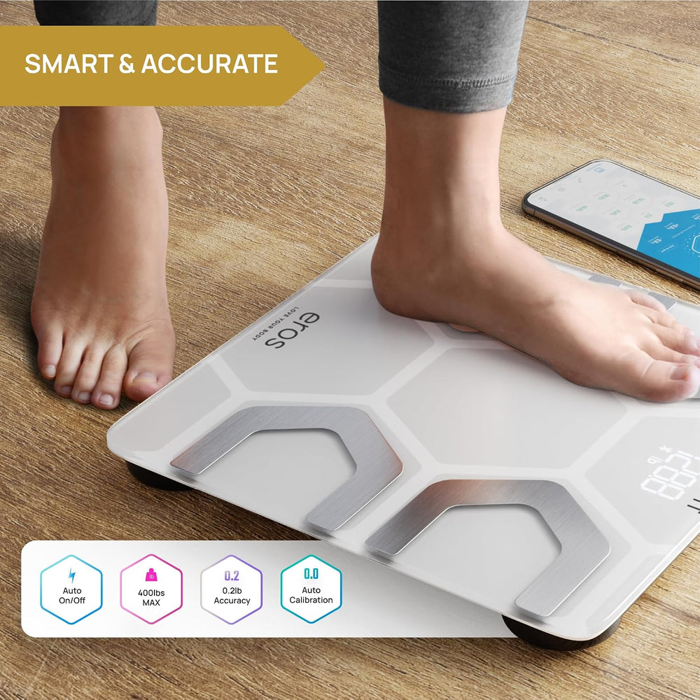 INEVIFIT EROS Bluetooth Body Fat Scale Smart BMI Highly Accurate Digital Bath...