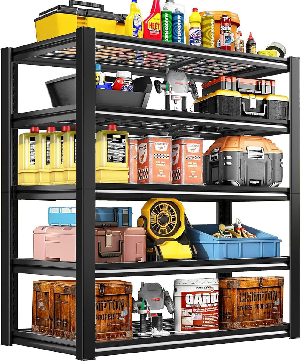 Garage Shelving Storage Shelves, 72''x35.5''x16'' Hea...