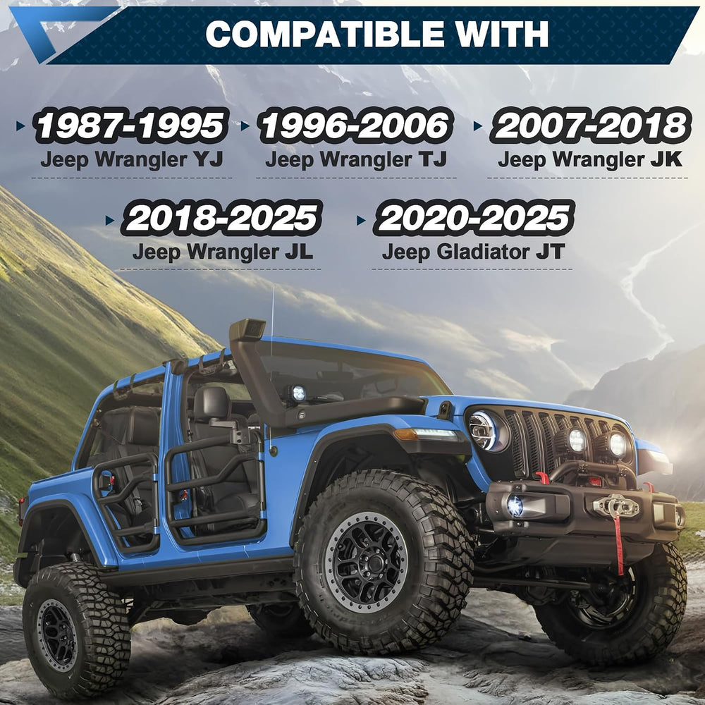 Door Storage Rack for Wrangler TJ YJ JL JK & Gladiator JT
