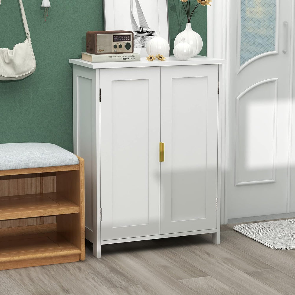 TaoHFE White Bathroom Storage Cabinet,Bathroom Cabinets Freestanding