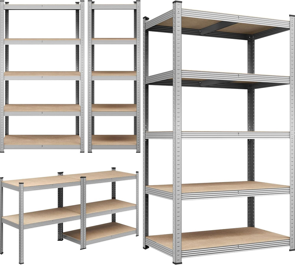 Yaheetech 5-Tier Heavy Duty Storage Shelves 35.5" W x 16" D x 71&qu...