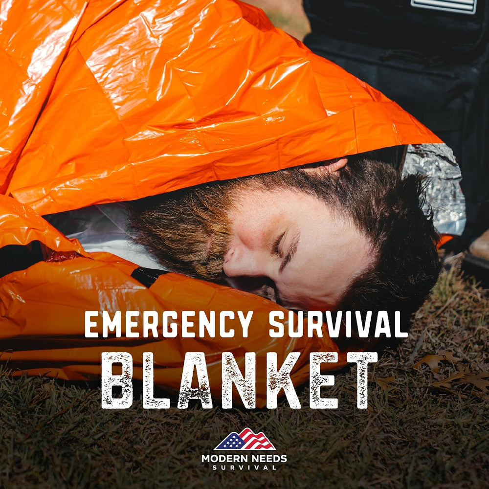 MODERN NEEDS Emergency Sleeping Bag Survival | Emergency Blanket, Bivy Sack &...
