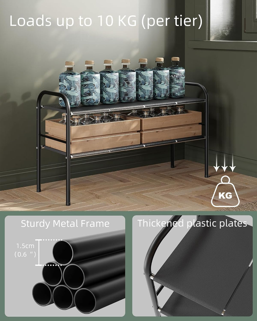 Under Sink Organizers and Storage,Expandable under cabinet organizer Shelf