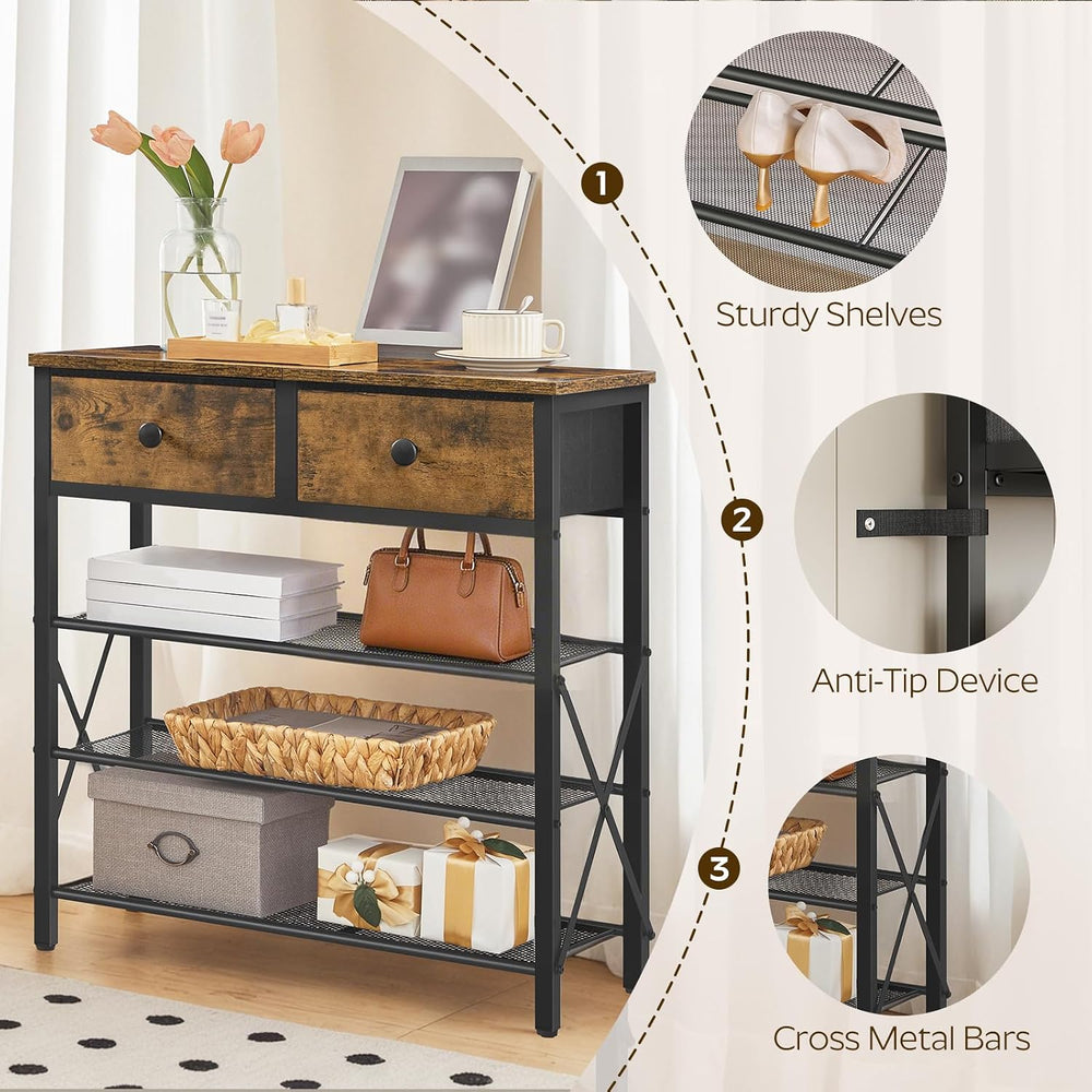 YATINEY 4 Tier Shoe Rack, Large Capacity Shoe Storage Organizer, Metal Shoe S...