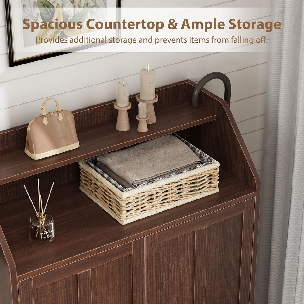 GarveeHome Shoe Storage Cabinet with 2 Doors