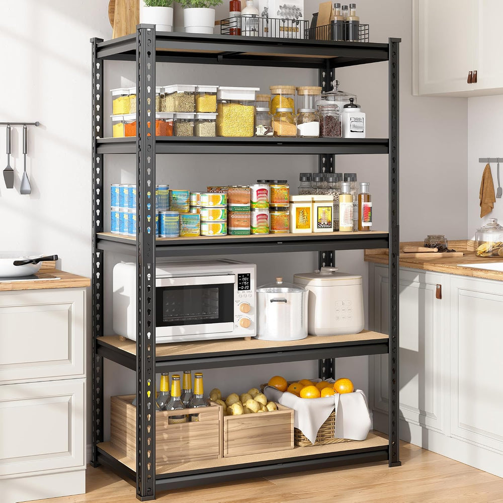 DurayLoly Shelving Unit,15.75" D×31.55" W×63.05" H Shelves for...