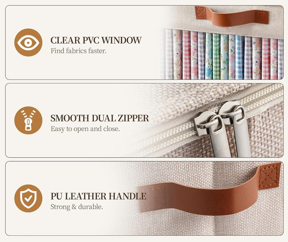 2-Pack Fabric Storage Boxes, 8.5x11 Fabric Organizer Boards