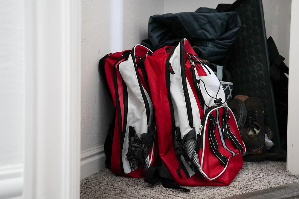 Blue Seventy-Two - Pro Series - Red Deluxe 72 Hour Emergency Backpack Surviva...