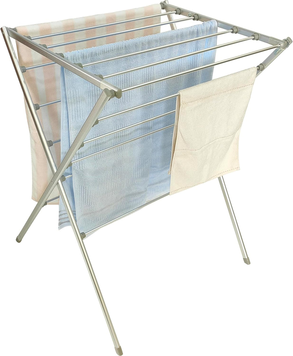 TOTES BABIES Premium Aluminum Foldable Laundry Rack