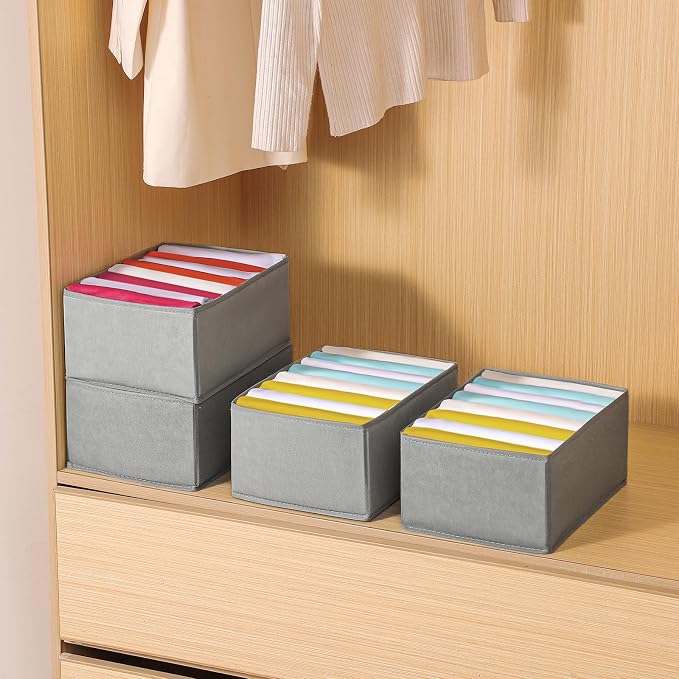 Coorganisers4 Packs T-shirt Drawer Organizers (4 Packs)