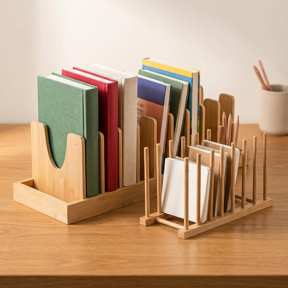 Expandable Bamboo Lid Rack & Drainer