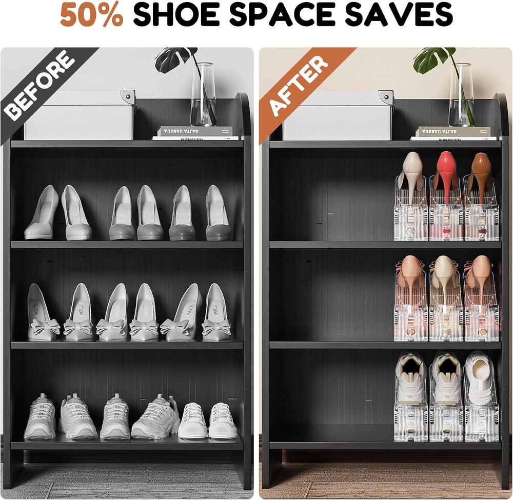 Neprock Shoe Stacker, Shoe Slot Organizer for Closet, Shoe Storage Rack | 20 ...