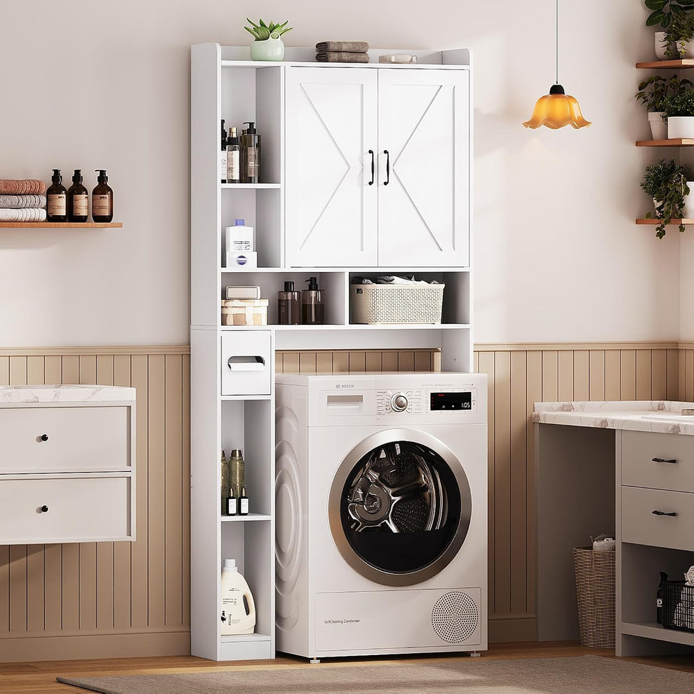 Over the Toilet Storage Cabinet, 31”W Bathroom Organizer