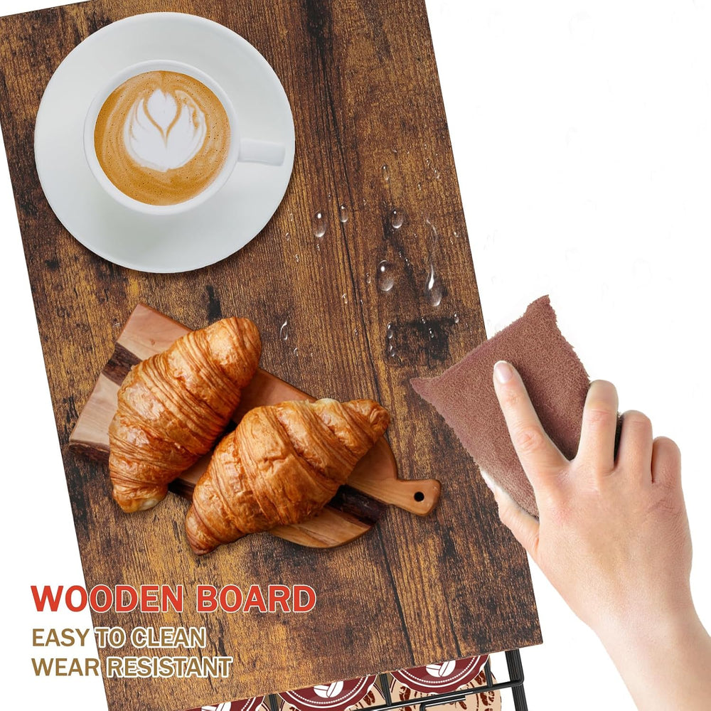 Coffee Pod Holder for Counter, 5 Tier Coffee Pod Drawer for K Cpus