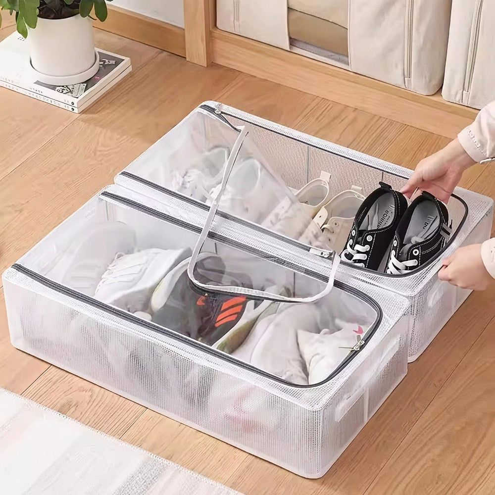 Shoe Closet Organizer for Tall Boots, 3 Pack, 23.6" x 11.8" x 6"