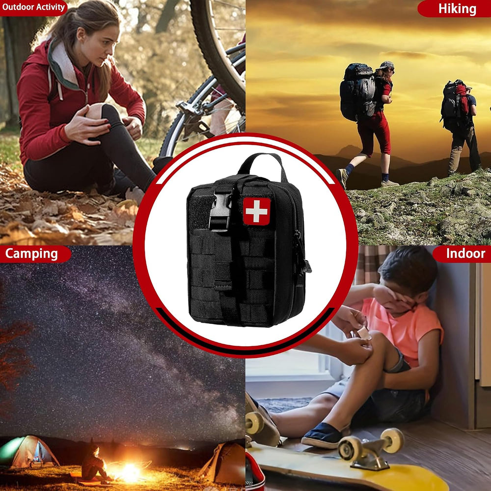 Universal IFAK Trauma First Aid Kit Molle Pouches Emergency Survival Kit Suit...