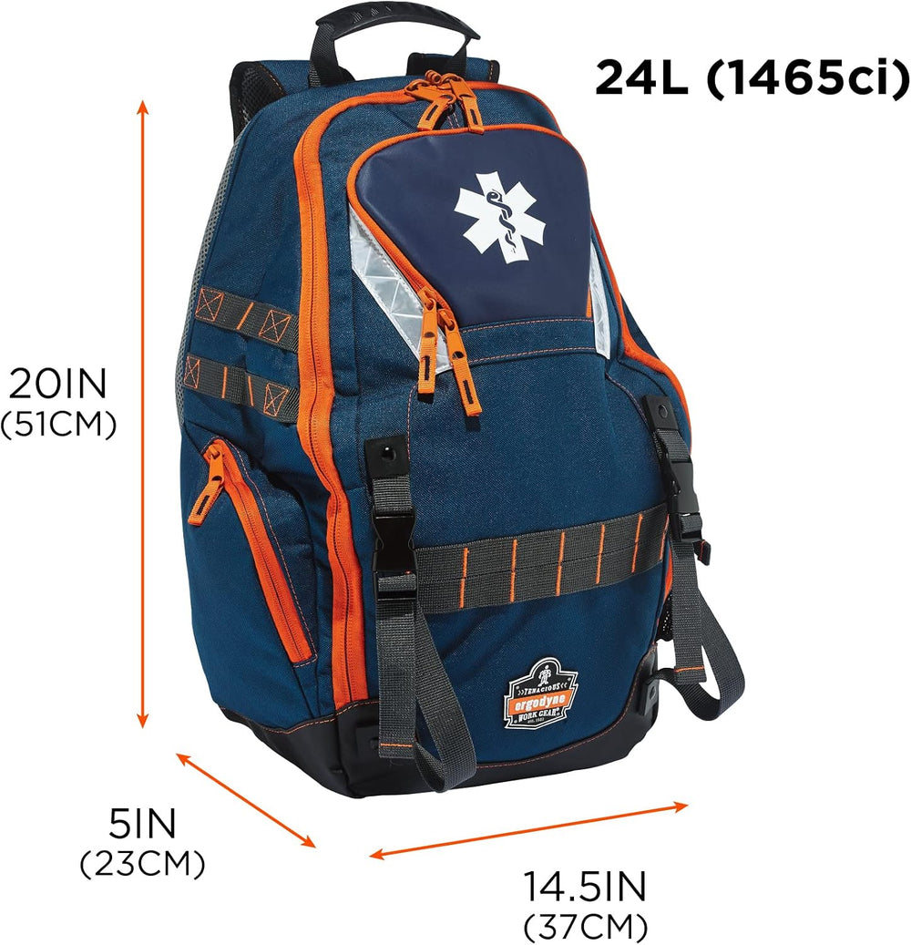 Ergodyne Arsenal 5244 Medic First Responder Trauma Backpack Jump Bag for EMS,...