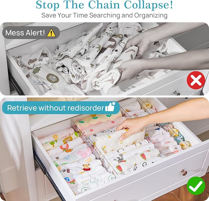 Vtopmart 18 Pack Drawer Dividers