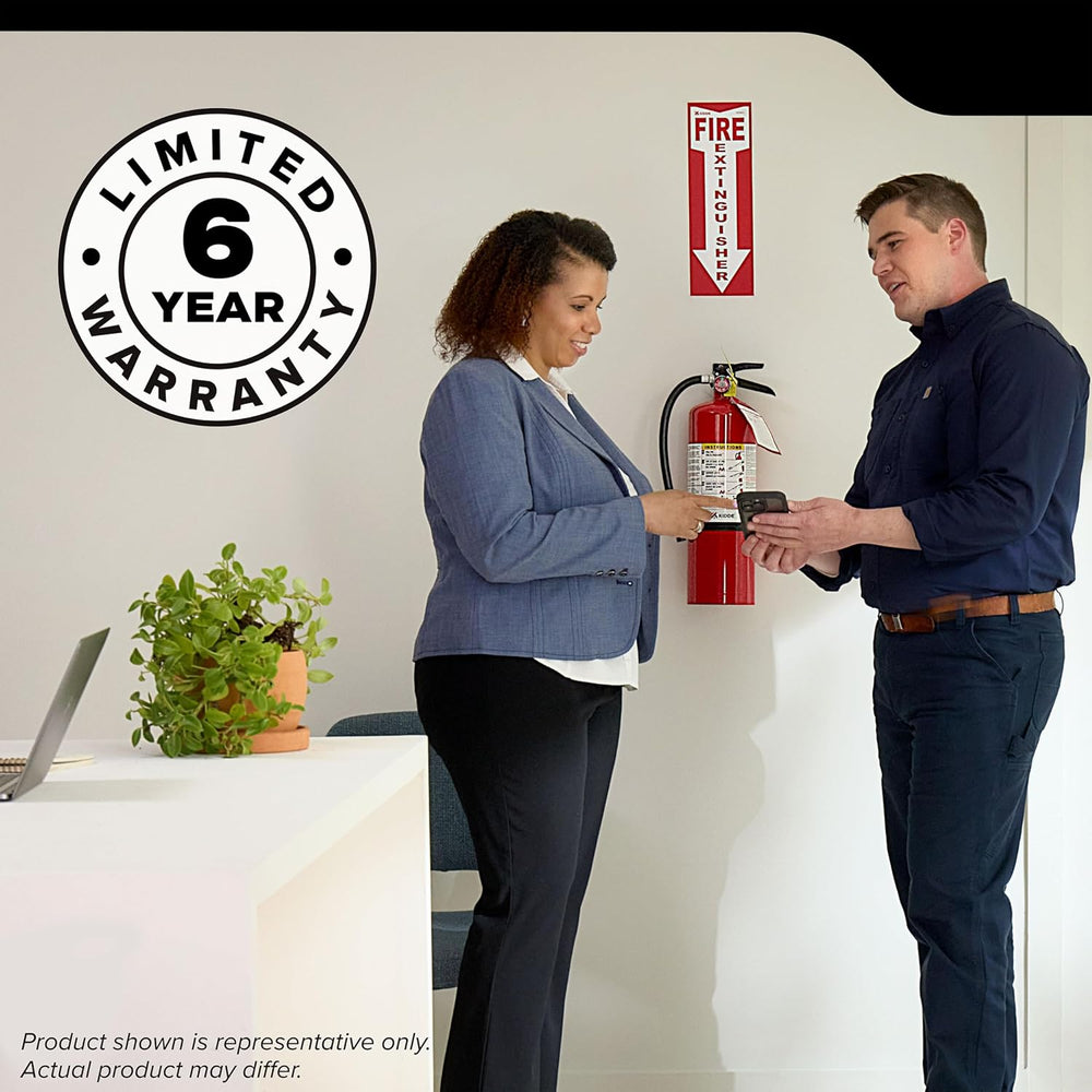Kidde Pro 210 Commercial Fire Extinguisher, 2-A:10-B:C, PRO-4MP-1, 1 Pack