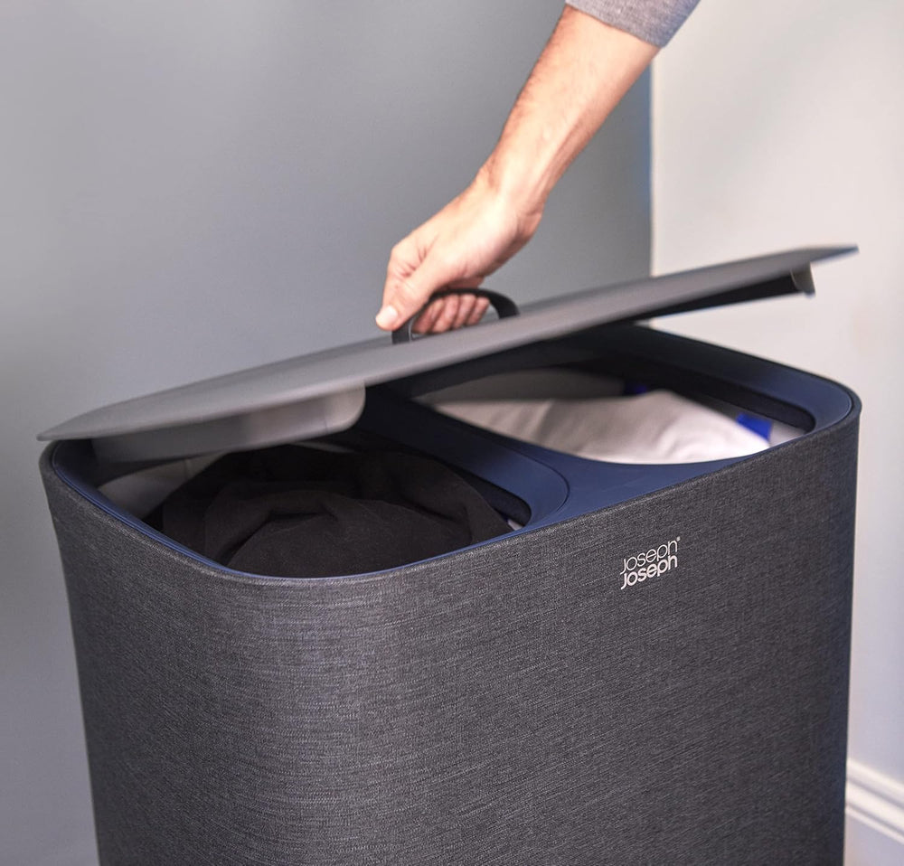 Joseph Joseph Tota 90 liter/23.8 gallon Laundry Hamper Separation Basket with...