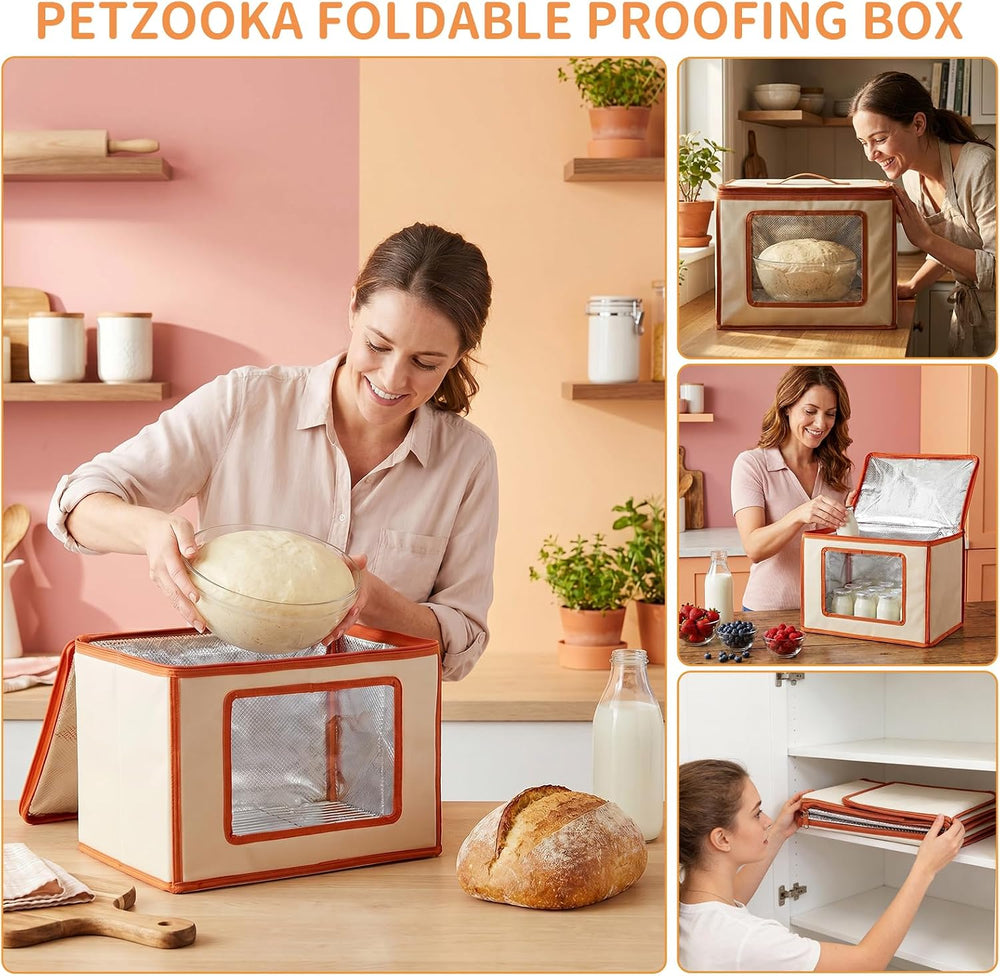 Folding Bread Proofing Box with Digital Temp Controller & 99H Timer and M...